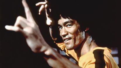 Bruce Lee, en 'Juego de la muerte' (1978), realizada con material filmado antes de su muerte.