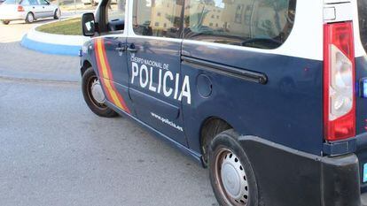 Vehículo de la Policía Nacional en una imagen de archivo.