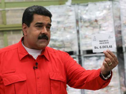 El presidente venezolano, Nicol&aacute;s Maduro.