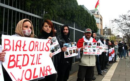 W najbliższą niedzielę skupiono się na ambasadzie Białorusi w Warszawie.