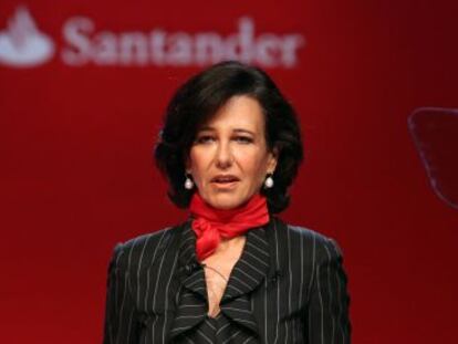 Ana Botín, presidenta del Santander