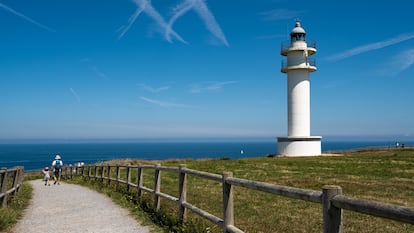 El faro de Ajo (Cantabria) en agosto del año pasado.