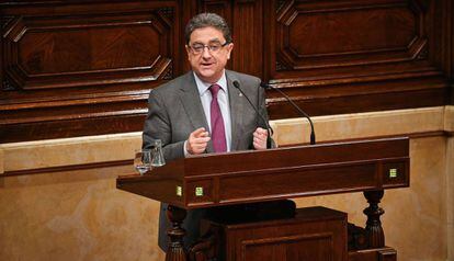 El portaveu del PP al Parlament, Enric Millo.