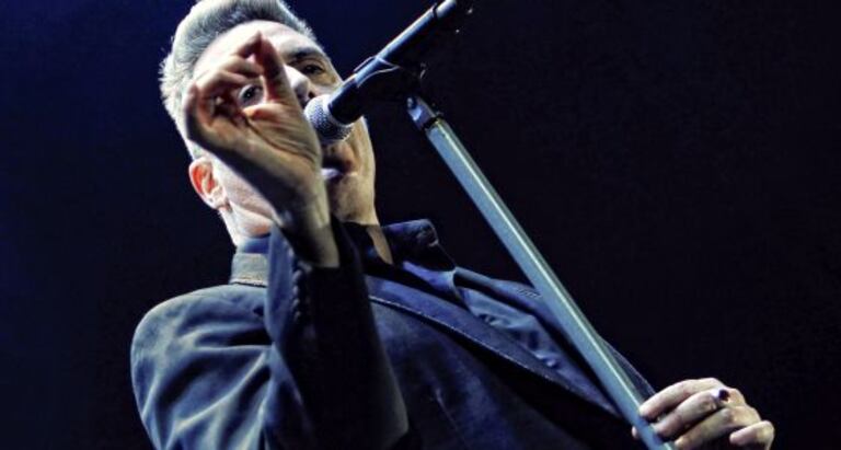 Loquillo en uno de sus conciertos en Madrid.