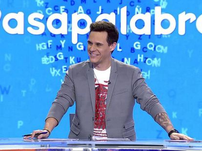 Christian Gálvez, presentador de 'Pasapalabra'.