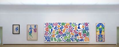 Una imagen de la exposición 'El oasis de Matisse', en el museo Stedelijk de Ámsterdam.