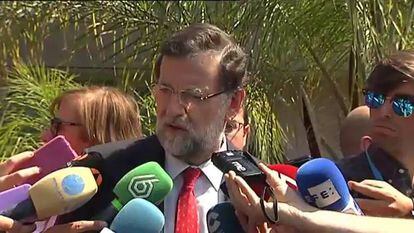 Primer acto público de Rajoy tras la investigación a Rato