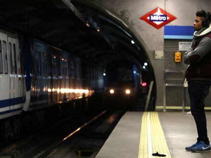 La estación de Atocha de la Línea 1 de Metro, este lunes.