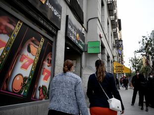 Un local de apuestas de Codere en Madrid.