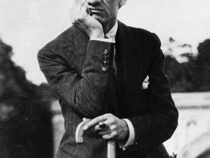 El poeta peruano César Vallejo.