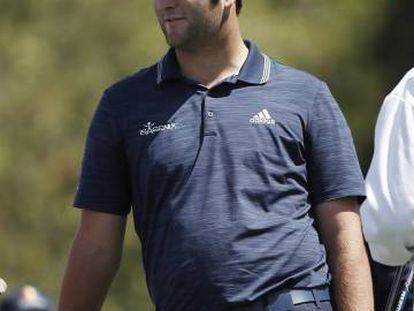 Jon Rahm, en Augusta.