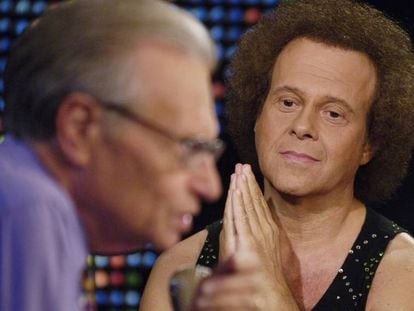 Richard Simmons, entrevistado por Larry King.