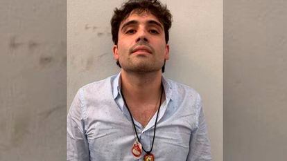 Ovidio Guzmán en una imagen de su primera detención en 2019.