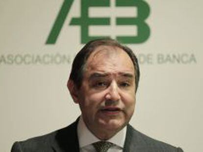 El secretario general de la Asociaci&oacute;n Espa&ntilde;ola de Banca (AEB), Pedro Pablo Villasante. EFE/Archivo
