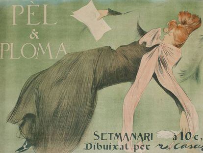 'Pèl i ploma', de Ramon Casas (1899).