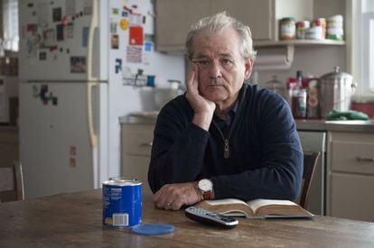 Bill Murray ha sido condecorado mejor actor secundario de mini-serie por 'Olive Kitteridge', pero como habitúa a hacer en estos eventos, no estaba presente.