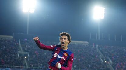 Joao Félix celebrando su tanto ante el Oporto.