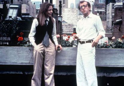 Diane Keaton y Woody Allen, en una escena de la película 'Annie Hall'.