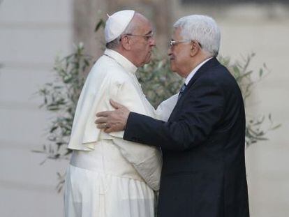 El Papa Francisco y Mahmud Abbas: ‘Lost in traslation’