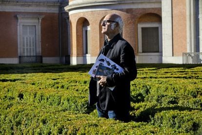 Ludovico Einaudi, pianista y compositor italiano, en el Prado, el pasado mes.
