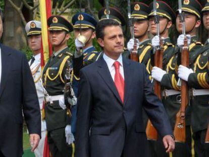 Pe&ntilde;a Nieto, en su visita oficial a China.