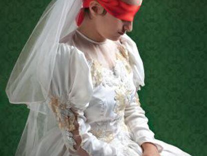 Cartel contra el matrimonio infantil de la ONG Escoba Voladora.