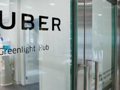 Nuevo centro de atenci&oacute;n especializada para conductores y repartidores de Uber, en Madrid.