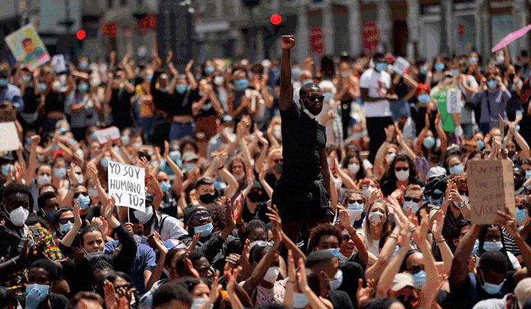 La protesta contra el racismo se vuelve global | Internacional ...
