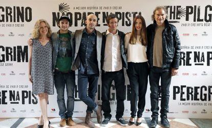 Los actores de la película