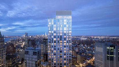 Vista de la torre 19 Dutch, en Nueva York, en una imagen promocional.