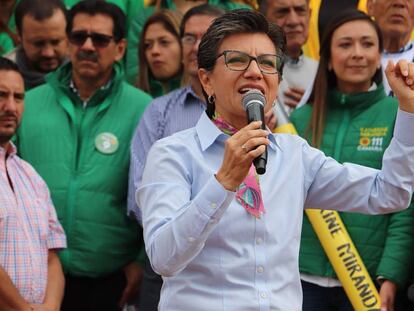 Claudia L&oacute;pez, senadora de la Alianza Verde ahora candidata a la vicepresidencia de Colombia. 