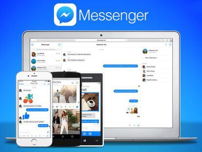 Facebook messenger versiones