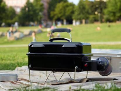 El asador portátil más liviano del mercado