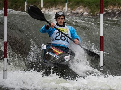 David Llorente, subcampeón del mundo, cuenta cómo es una bajada en aguas bravas.