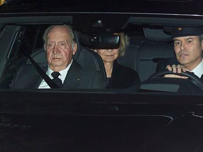 El rey Juan Carlos el pasado 8 de enero.