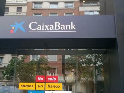 Oficina de CaixaBank en Madrid