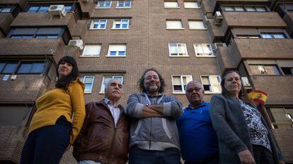 Silvia Gonz&aacute;lez, Juli&aacute;n Rebollo, Enrique Villalobos, Prisciliano Castro y Justa Garc&iacute;a.