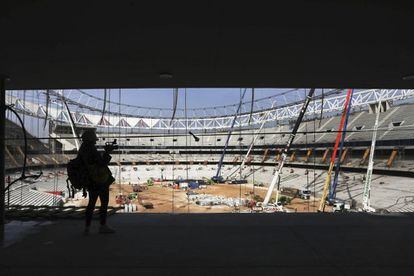 El nuevo estadio Wanda Metopolitano, estará listo en el verano de 2017, albergará los partidos del primer equipo y optará a acoger finales de competiciones nacionales y europeas.