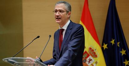 El gobernador del Banco de España, Pablo Hernández de Cos.