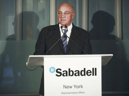 El presidente de Banco Sabadell, Josep Oli&uacute;.