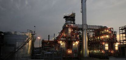 Refinería de Pemex en Tula (México).