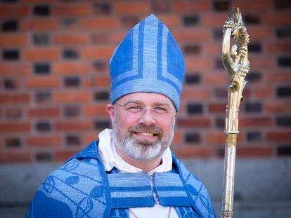 El obispo sueco Thomas Petersson, fotografiado en 2018.