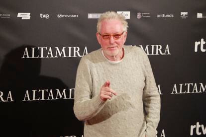 Hugh Hudson en la presentación de la película 'Altamira', en marzo de 2016.