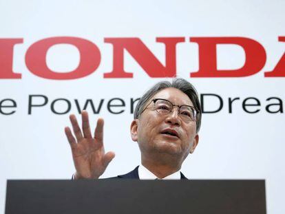 El presidente y consejero delegado de Honda, Toshihiro Mibe.