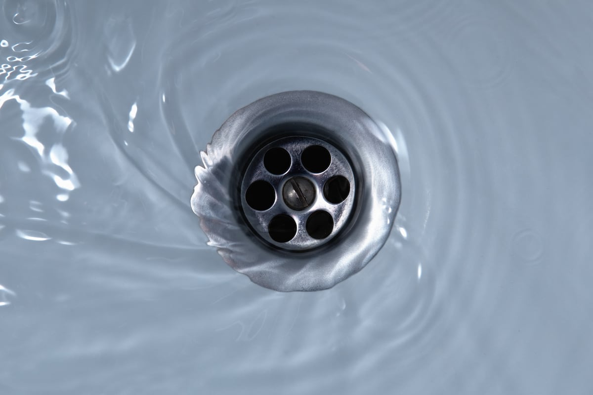 Why does the water in the drain go faster at the end? Pledge Times