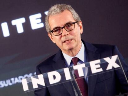 El presidente de Inditex, Pablo Isla.