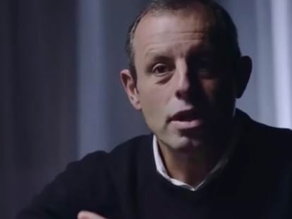 Captura de la entrevista de Jordi Évole a Sandro Rosell.