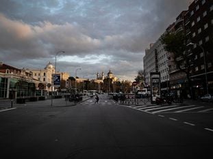 Paseo de la Florida de Madrid el martes pasado.