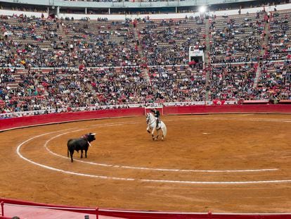 Una corrida de toros en la Plaza México, el 3 de noviembre de 2019.