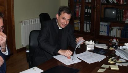 Lucio Vallejo, en 2011, poco antes de su nombramiento vaticano. 